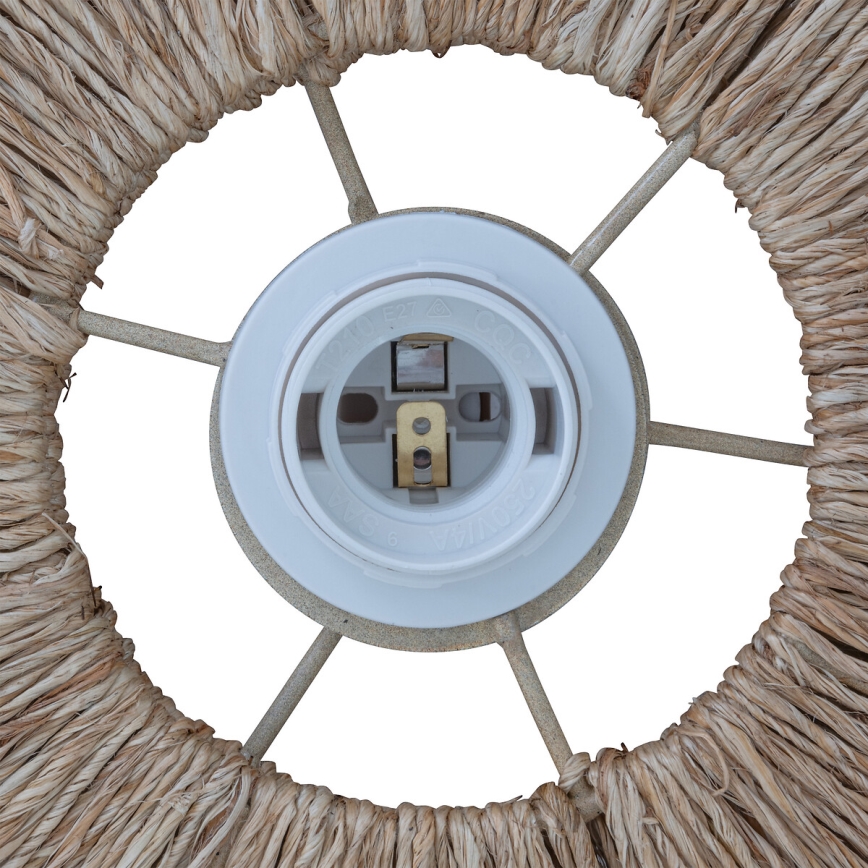 Atmosphera - Luster na sajli ALARA 1xE27/40W/230V juta