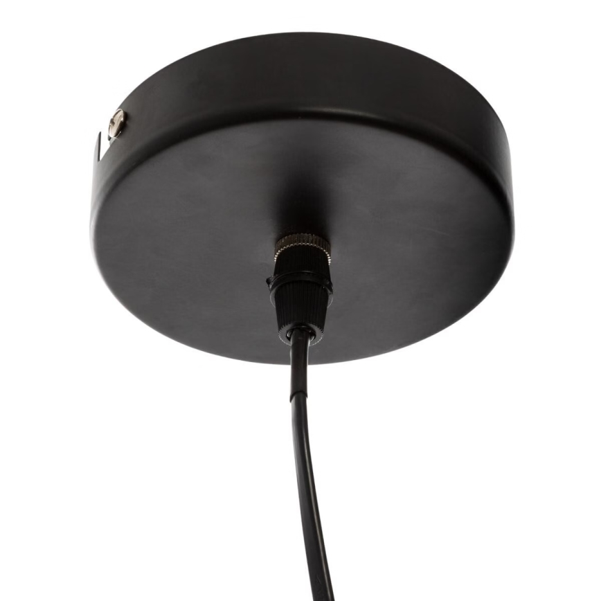 Atmosphera - Luster na sajli NODA 1xE27/40W/230V crna
