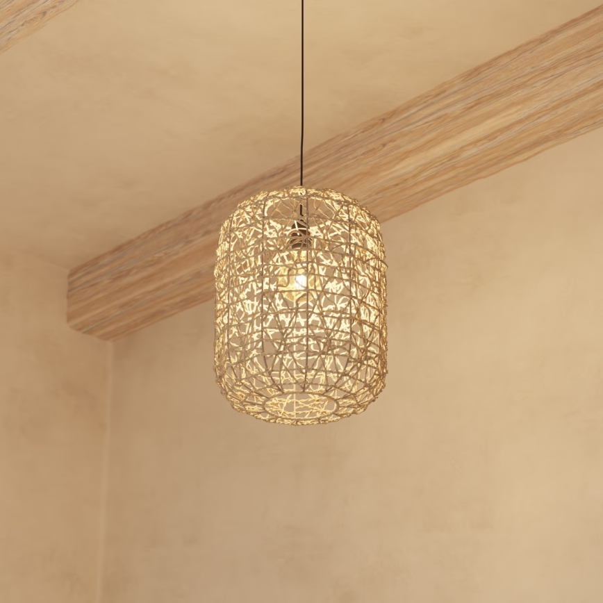 Atmosphera - Luster na sajli RAAHE 1xE27/40W/230V juta