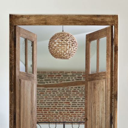 Atmosphera - Luster na sajli SAND 1xE27/40W/230V vodeni hijacint