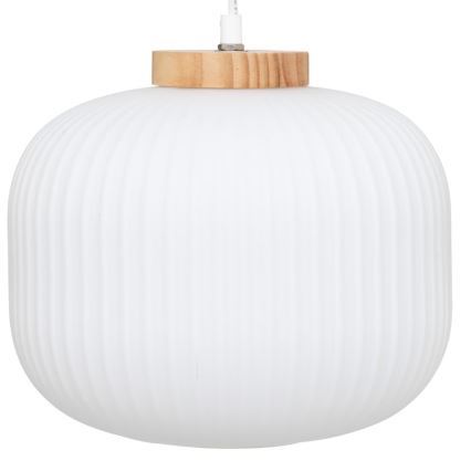 Atmosphera - Luster na sajli TRAVIS 1xE27/25W/230V od borovine