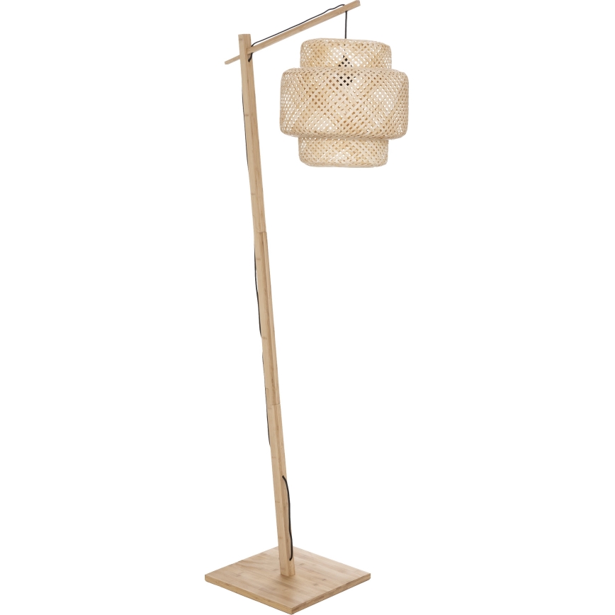 Atmosphera - Podna lampa LIBY 1xE27/40W/230V bambus