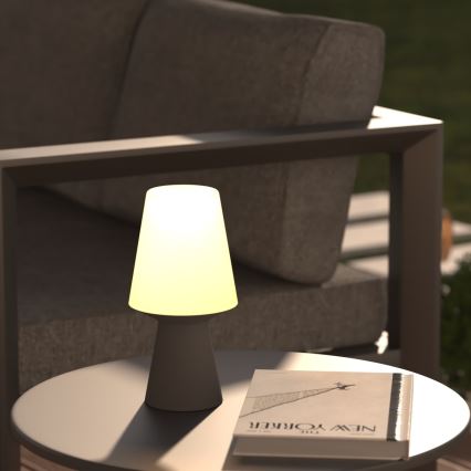 Atmosphera - LED prigušiva spoljašnja stona lampa na dodir WIZA LED/5V 2400 mAh 23 cm IP44