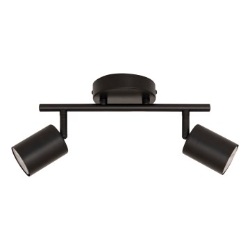 Atmosphera - Spot svetlo VICO 2xGU10/25W/230V crno