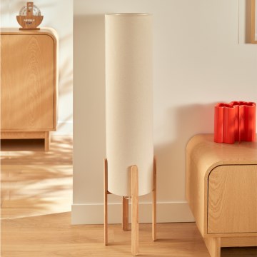 Atmosphera - Stojeća lampa KEYAH 1xE27/25W/230V kaučukovac