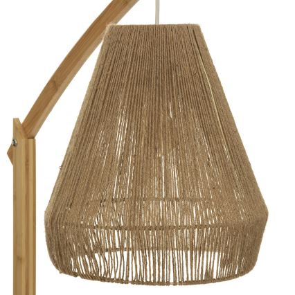 Atmosphera - Stojeća lampa PALM 1xE27/60W/230V bambus/konoplja