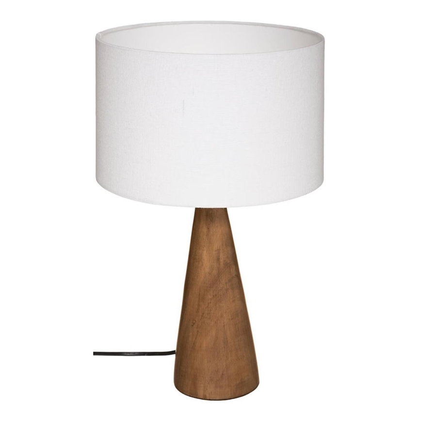 Atmosphera - Stona lampa AINA 1xE27/25W/230V borovina