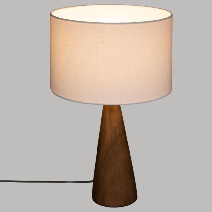 Atmosphera - Stona lampa AINA 1xE27/25W/230V borovina