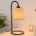 Atmosphera - Stona lampa ALI 1xE27/25W/230V bambus