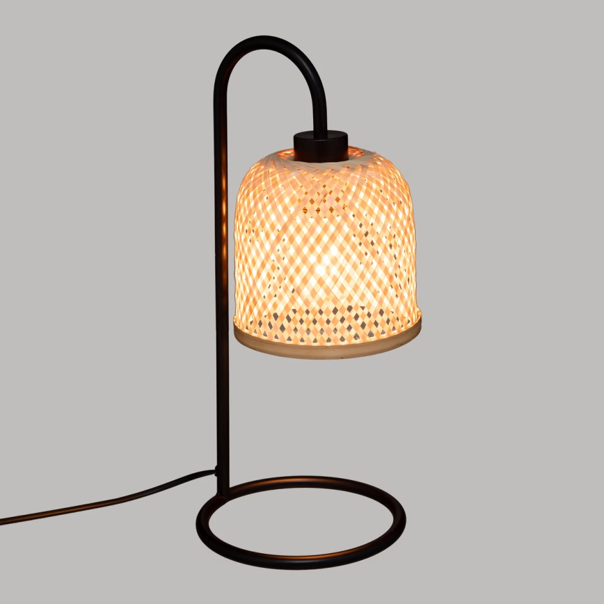 Atmosphera - Stona lampa ALI 1xE27/25W/230V bambus