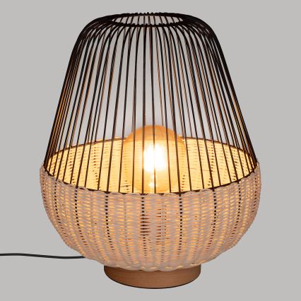 Atmosphera - Stona lampa ANEA 1xE27/40W/230V ratan
