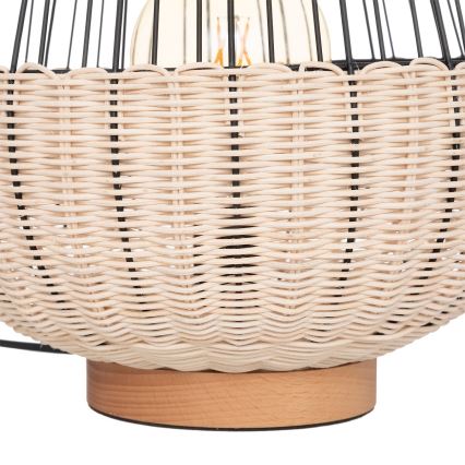 Atmosphera - Stona lampa ANEA 1xE27/40W/230V ratan