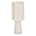 Atmosphera - Stona lampa BLANCA 1xE27/25W/230V krem