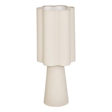 Atmosphera - Stona lampa BLANCA 1xE27/25W/230V krem