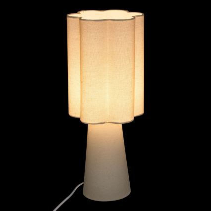Atmosphera - Stona lampa BLANCA 1xE27/25W/230V krem