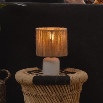 Atmosphera - Stona lampa KOBY 1xE14/40W/230V bela