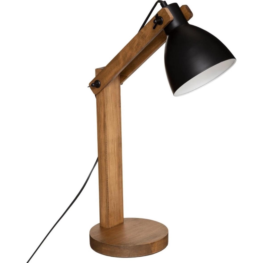 Atmosphera - Stona lampa KUBA 1xE14/25W/230V borovina