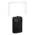 Atmosphera - Stona lampa MONIA 1xE14/60W/230V crna/bela