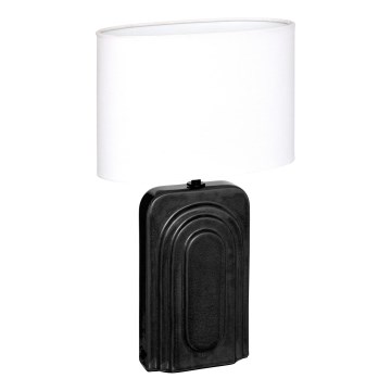 Atmosphera - Stona lampa MONIA 1xE14/60W/230V crna/bela
