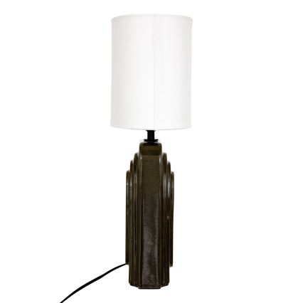 Atmosphera - Stona lampa MONIA 1xE14/60W/230V crna/bela