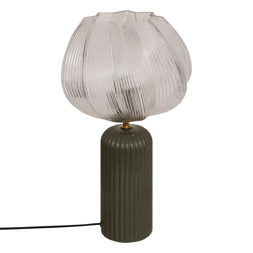 Atmosphera - Stona lampa PHYLAS 1xE14/40W/230V zelena