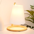 Atmosphera - Stona lampa PITA 1xE14/40W/230V bambus