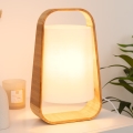 Atmosphera - Stona lampa REX 1xE14/40W/230V bambus