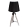 Atmosphera - Stona lampa RUNO 1xE27/25W/230V drvo/crna