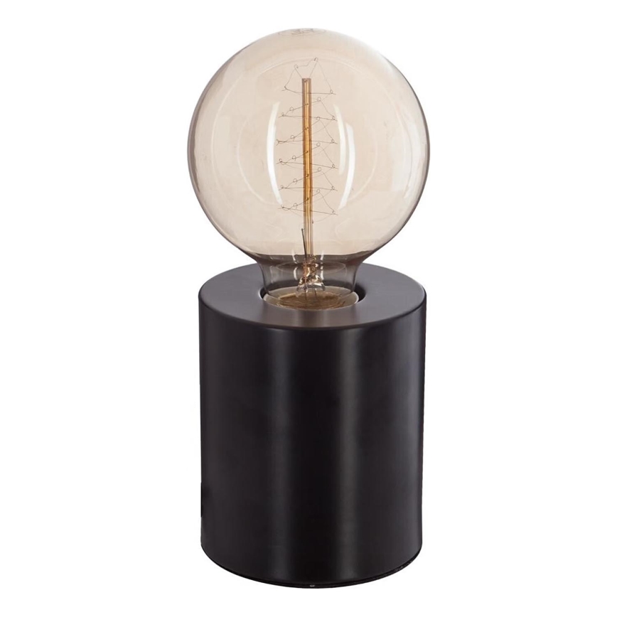 Atmosphera - Stona lampa SABA 1xE27/40W/230V crna