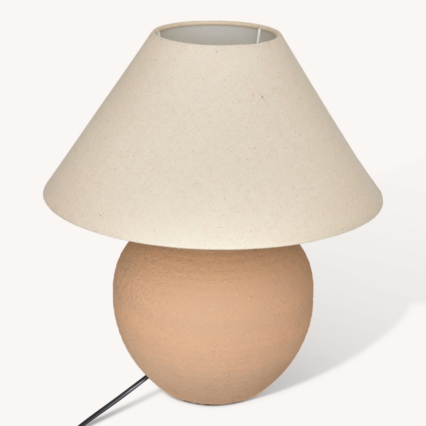 Atmosphera - Stona lampa SEIYA 1xE27/60W/230V smeđa/bež
