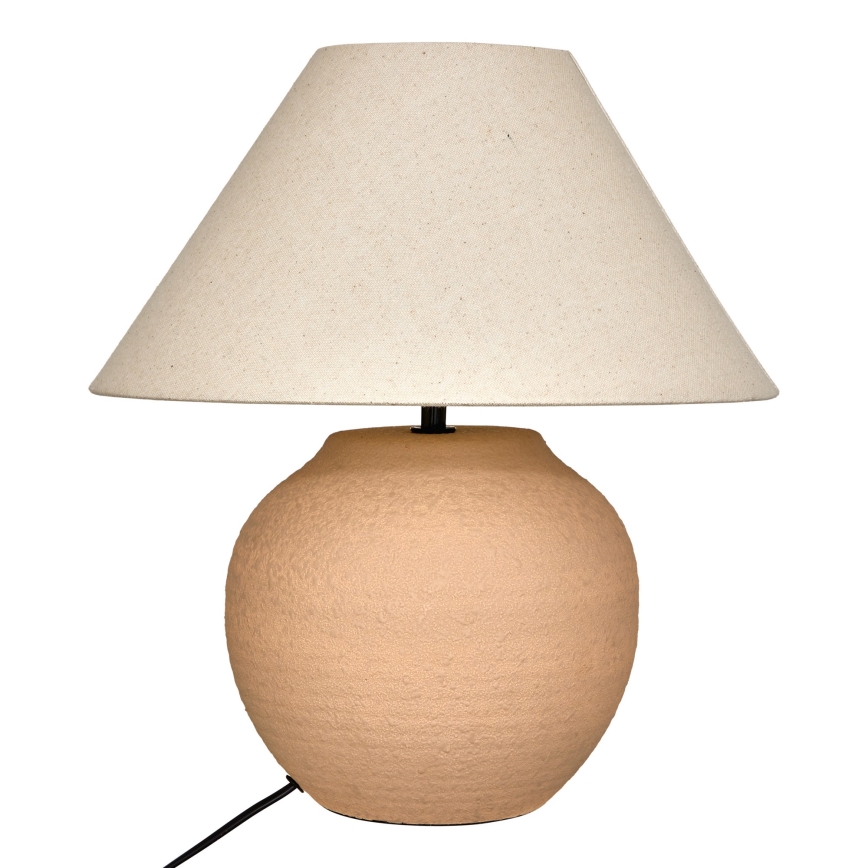 Atmosphera - Stona lampa SEIYA 1xE27/60W/230V smeđa/bež