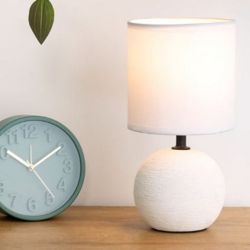 Atmosphera - Stona lampa TIMÉO 1xE14/60W/230V bela