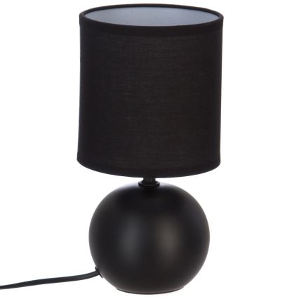 Atmosphera - Stona lampa TIMÉO 1xE14/60W/230V mat crna