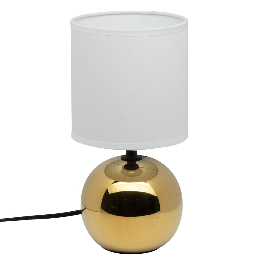 Atmosphera - Stona lampa TIMÉO 1xE14/60W/230V zlatna/bela