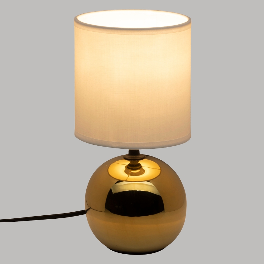 Atmosphera - Stona lampa TIMÉO 1xE14/60W/230V zlatna/bela