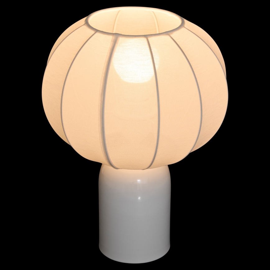 Atmosphera - Stona lampa TOBIE 1xE27/60W/230V bela