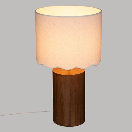 Atmosphera - Stona lampa VANIA 1xE27/40W/230V borovina
