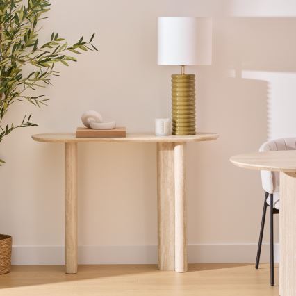 Atmosphera - Stona lampa VINUS 1xE27/60W/230V kaki