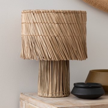 Atmosphera - Stona lampa YONI 1xE27/40W/230V trska