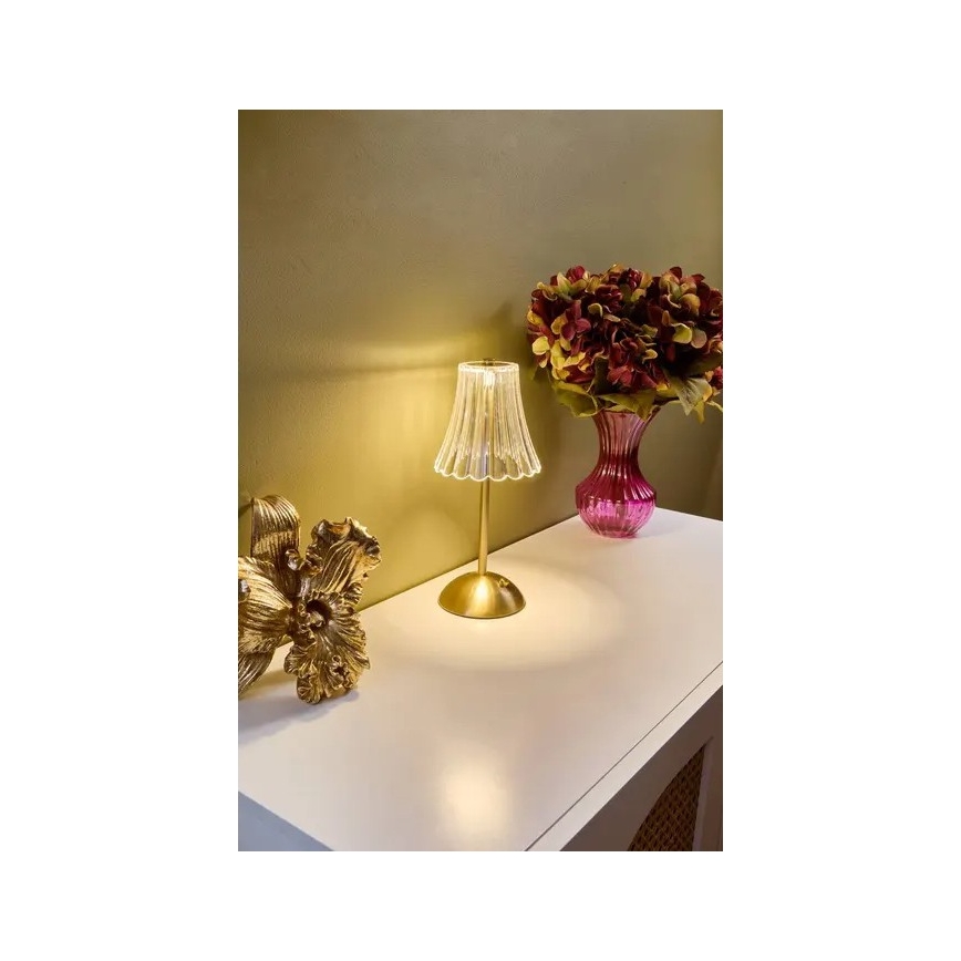 Atmosphera - LED prigušiva dodirna punjiva stona lampa ANETH LED/3,7V 1800 mAh