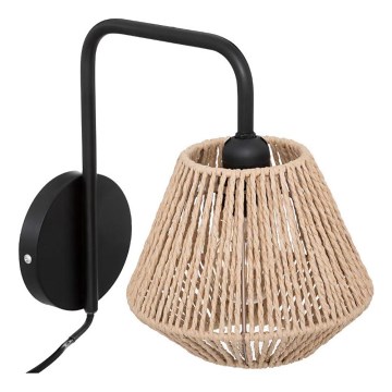 Atmosphera - Zidna lampa JILY 1xE27/40W/230V juta