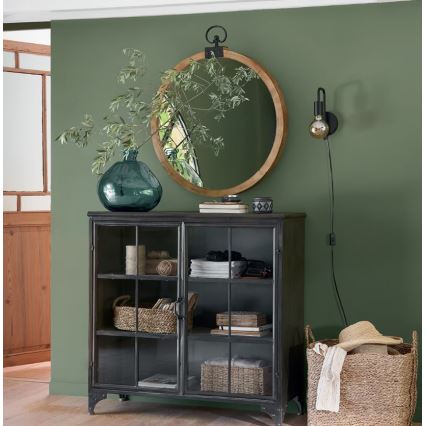 Atmosphera - Zidna lampa KELI 1xE27/40W/230V crna