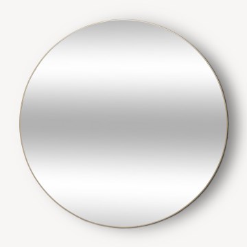 Atmosphera - Zidno ogledalo ALICE, prečnik 110 cm, zlatna