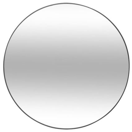 Atmosphera - Zidno ogledalo ALICE, prečnik 76 cm, crno