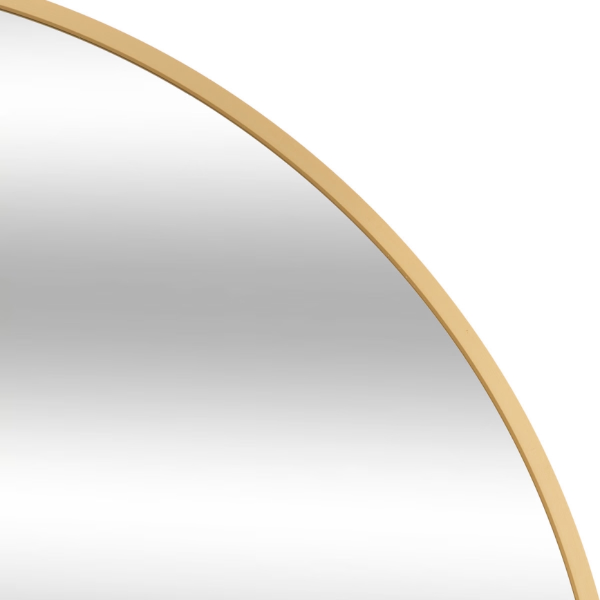 Atmosphera - Zidno ogledalo ALICE, prečnika 70 cm, zlatno