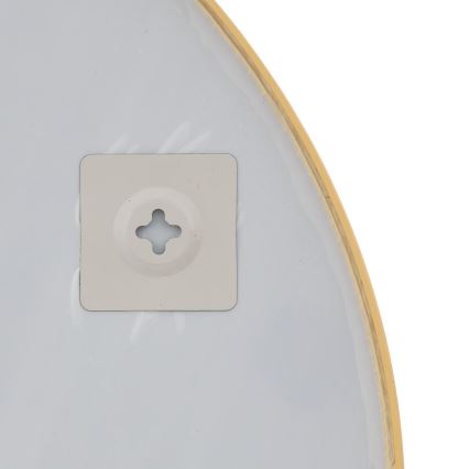 Atmosphera - Zidno ogledalo ALICE, prečnika 70 cm, zlatno