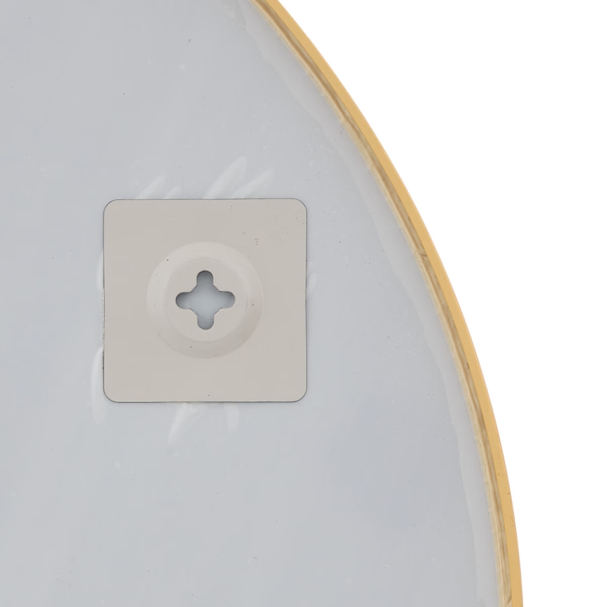 Atmosphera - Zidno ogledalo ALICE, prečnika 70 cm, zlatno