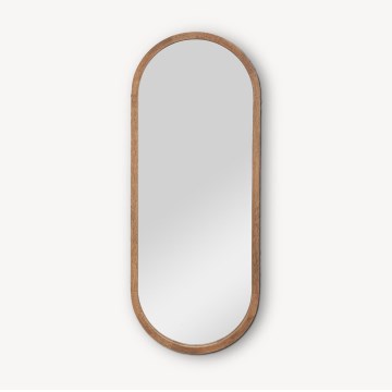 Atmosphera - Zidno ogledalo GIANNI 90x35 cm od kaučukovog drveta