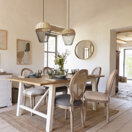 Atmosphera - Zidno ogledalo LETIZIA prečnik 68 cm