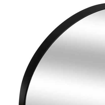 Atmosphera - Zidno ogledalo SELENA 112x40 cm crna